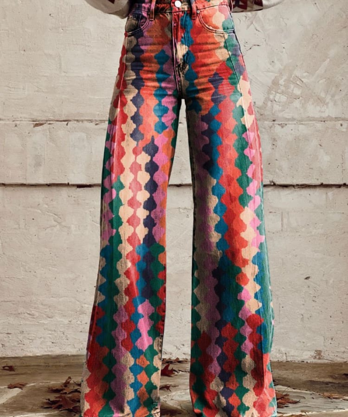 Réka - Elegáns Bohemian Nadrág