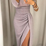Eszter - Elegáns, vállat szabadon hagyó ruha