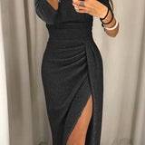 Eszter - Elegáns, vállat szabadon hagyó ruha