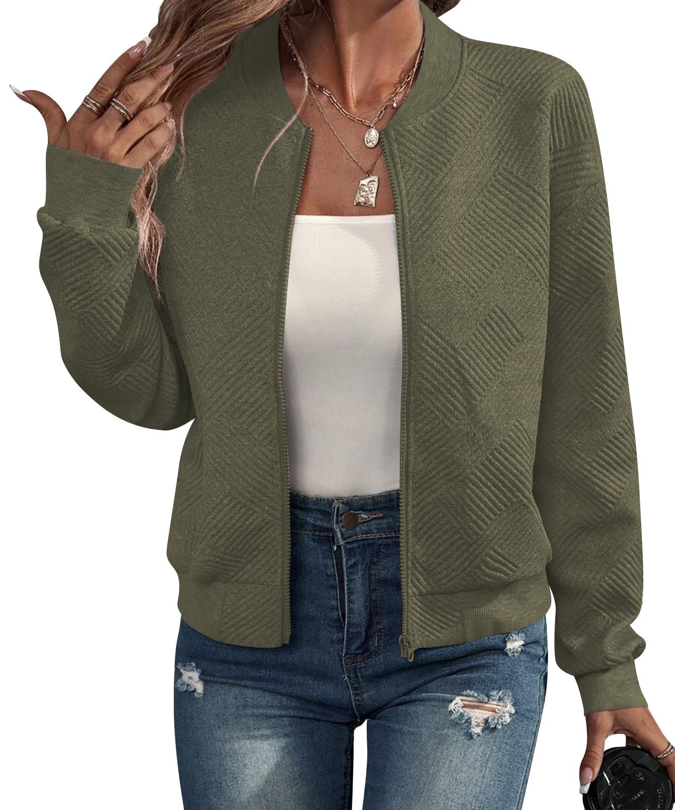 Erika - Strukturált bomber dzseki