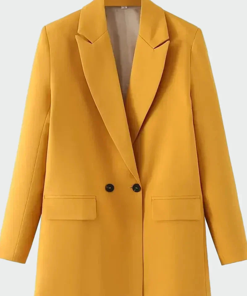Krisztina - Oversized kabát modern vonallal