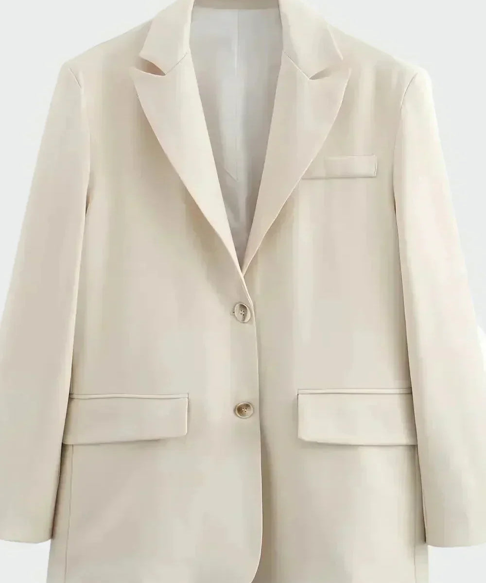 Krisztina - Oversized kabát modern vonallal