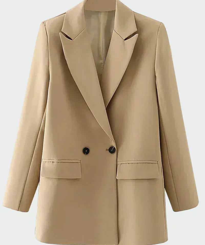 Krisztina - Oversized kabát modern vonallal