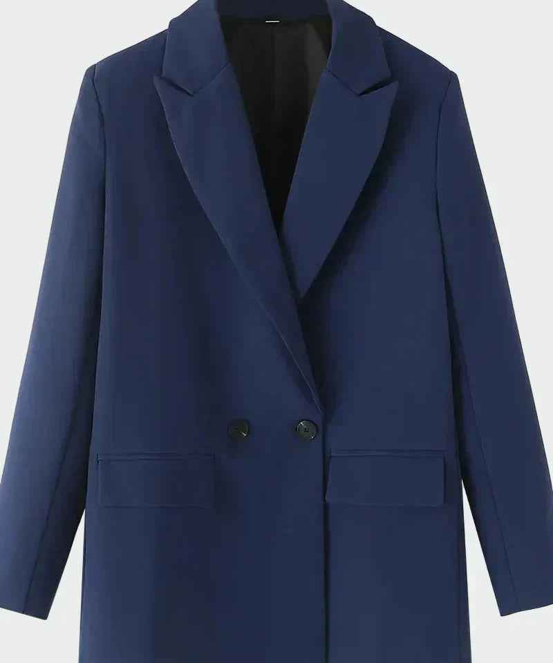 Krisztina - Oversized kabát modern vonallal