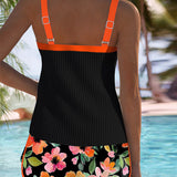 Nóra | Kétreszes Elegáns Tankini Szett