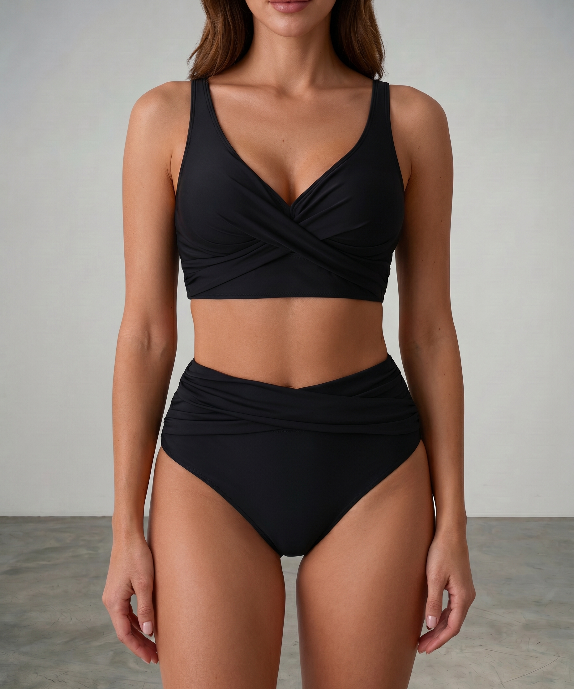 Julianna | Alakformáló Bikini Átlapolt Fazonnal