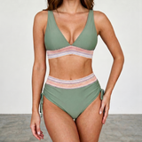 Elara | Alakformáló Push-Up Bikini Magas Derekú Tervezéssel