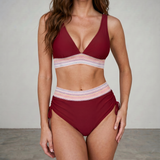 Elara | Alakformáló Push-Up Bikini Magas Derekú Tervezéssel