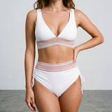 Elara | Alakformáló Push-Up Bikini Magas Derekú Tervezéssel